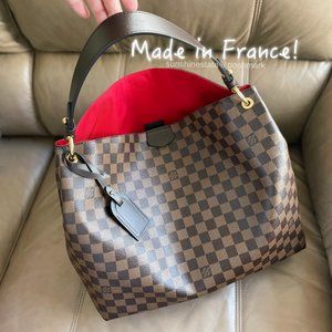 LOUIS VUITTON Graceful MM Damier Ebene Made in France !